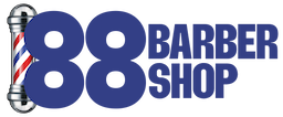 88 Barber Shop Logo